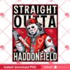 Straight Outta Haddonfield PNG, Michael Myers Valentine PNG