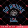 Ucla Bruins Final Four 2025 SVG PNG, NCAA Womens Basketball 2025 SVG PNG