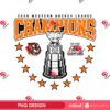 2025 Western Hockey League Champions PNG, Medicine Hat Tigers 2025 Whl Champions PNG