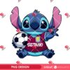 Aston Villa FC Stitch Player PNG, Stitch Soccer Player PNG, Stitch Premier League Aston Villa PNG