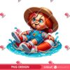 Chucky Hello Summer 2025 PNG, Horror Killers Chucky Summer 2025 PNG