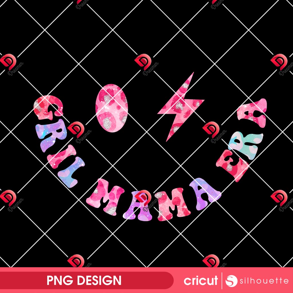 Girl Mom Era PNG, Mothers Day PNG