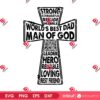 He Is Dad SVG PNG, Happy Fathers Day SVG PNG, Christian Dad PNG SVG EPS DXF