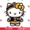 Hello Kitty Boston Bruins PNG, NHL Sport Boston Bruins Hello Kitty Hockey PNG