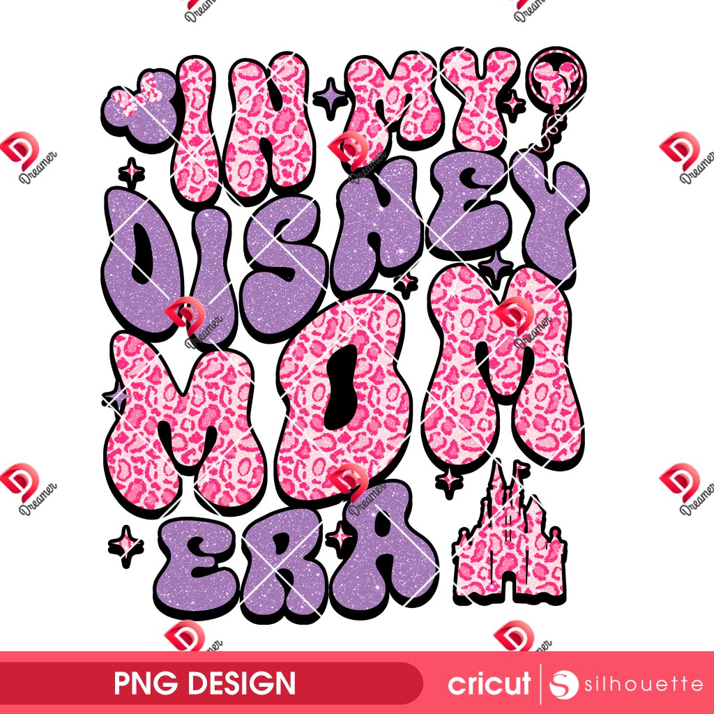 In My Disney Mom Era PNG, Minnie Mom PNG, Disney Mama PNG