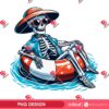 Skeleton Hello Summer 2025 PNG, Horror Character Summer 2025 PNG