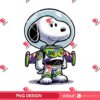 Snoopy Buzz Lightyear PNG, Peanuts Snoopy Toy Story Character PNG
