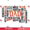 The Man The Myth Daddy The Legend PNG, Fathers Day PNG, Dad PNG
