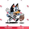 Bluey Las Vegas Raiders PNG, Bluey NFL Football Raiders PNG
