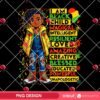 I Am Black History PNG, Black Boy Girl Juneteenth PNG