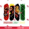 Juneteenth Breaking Every Chain PNG, Juneteenth Black Man Brush Strokes PNG, Black History Month PNG